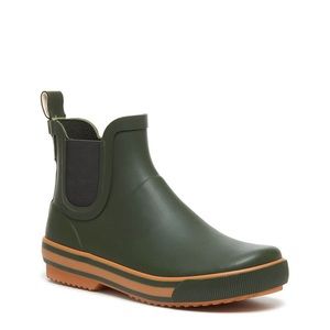 Rainbow Green Rain Bootie / Rocket Dog / Size 9